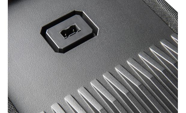 Definitive Technology BP-9020 Closeup detail of top-panel connecting port for optional A90 Dolby Atmos speakers