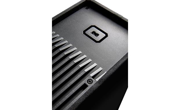 Definitive Technology BP-9040 Closeup detail of top-panel connecting port for optional A90 Dolby Atmos speaker module