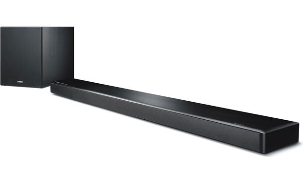 Yamaha YSP-2700 Digital Sound Projector Creates 7.1-channel sound by beaming sound off of reflective surfaces