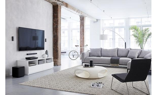Bose® Lifestyle® 650 home theater system Fits neatly into your TV setup and delivers true surround sound