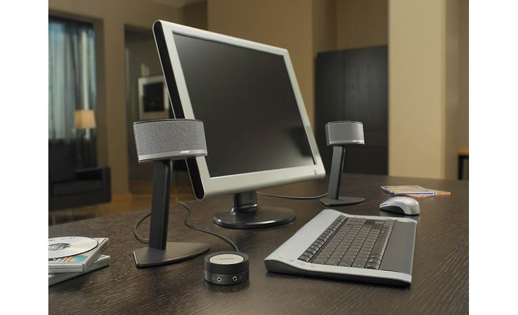 Bose® Companion® 5 multimedia speaker system On desktop