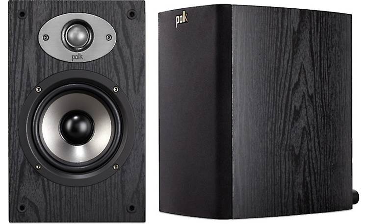 Polk Audio TSx110B Black Bookshelf Speakers At Crutchfield Canada