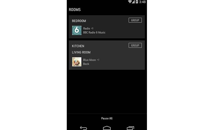 Sonos PLAY:5 The free Sonos app lets you control multiple speakers