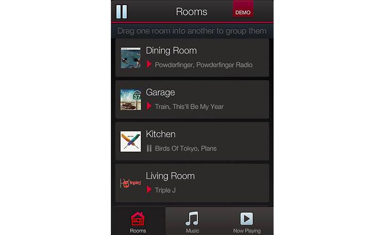 Denon HEOS 3 (Series 1) Control multi-room playback with the HEOS app