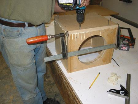 Clamping the box