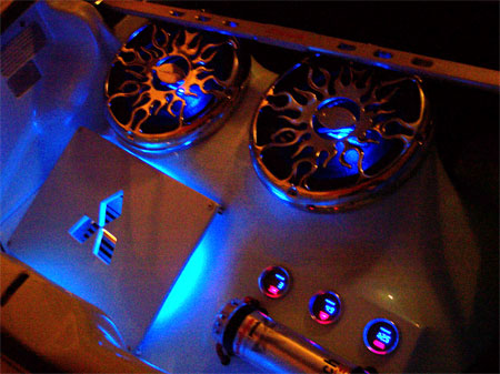 Night shot of system