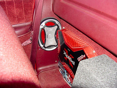 Custom 6x9 speaker installation