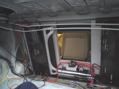 Amps mounted