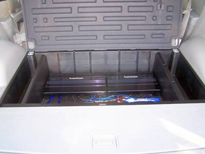 Rockford amps, cap, hardware