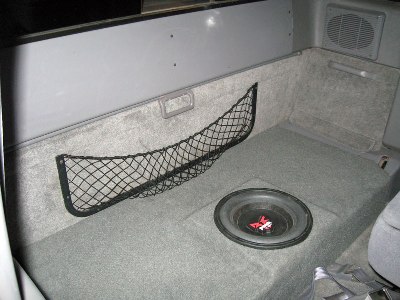 Subwoofer and Rear Speakers