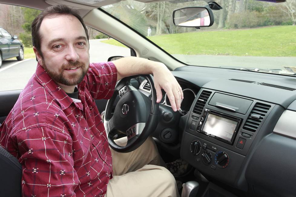 Robert in car