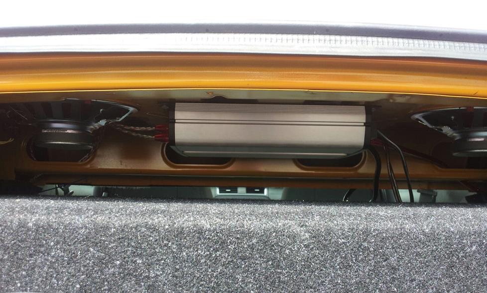 james g's 2012 ford mustang - jl audio jx1000/1 amplifier