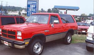 1992 Dodge Ramcharger Exterior