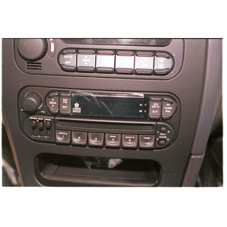 2000 Dodge Intrepid Factory Radio