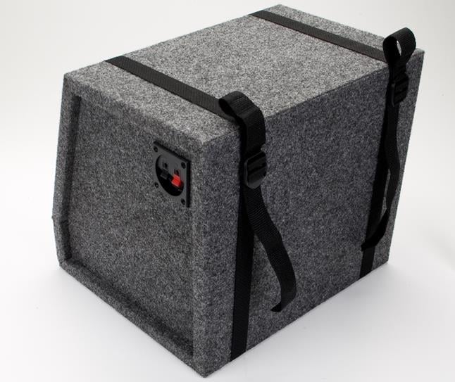 carpeted sub box