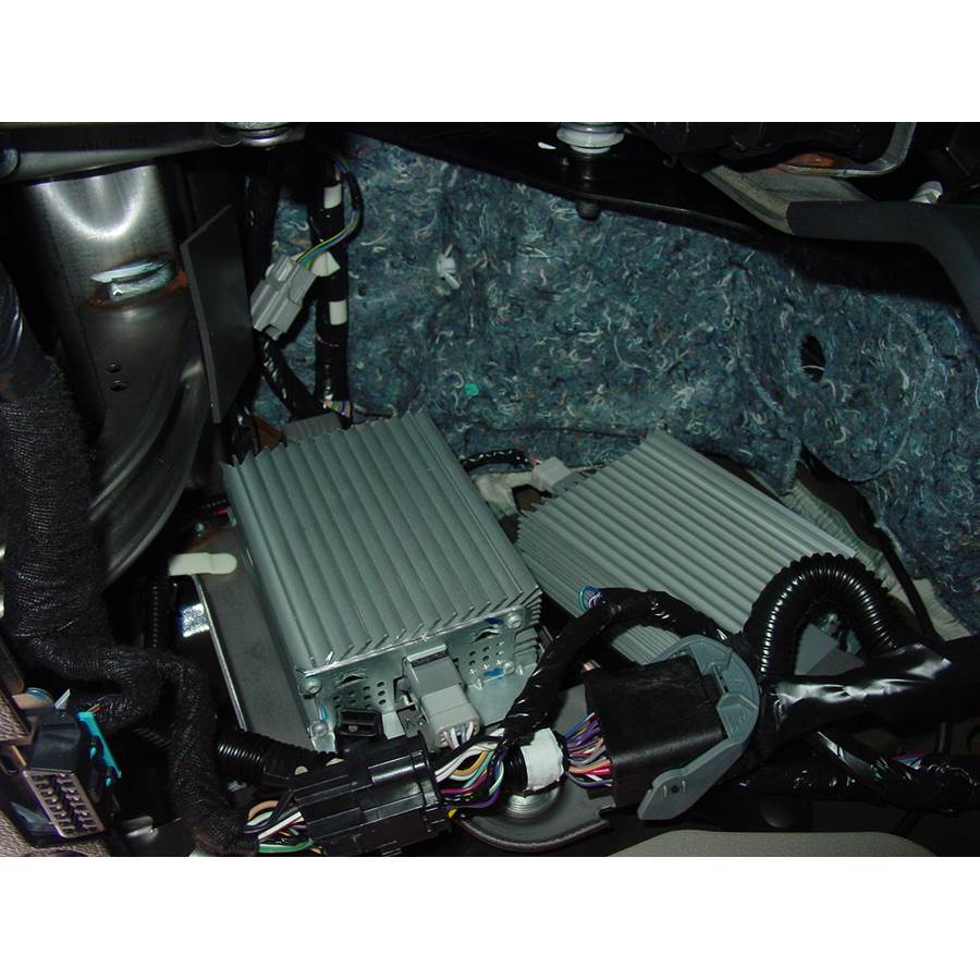 2011 Ford Mustang Factory amplifier