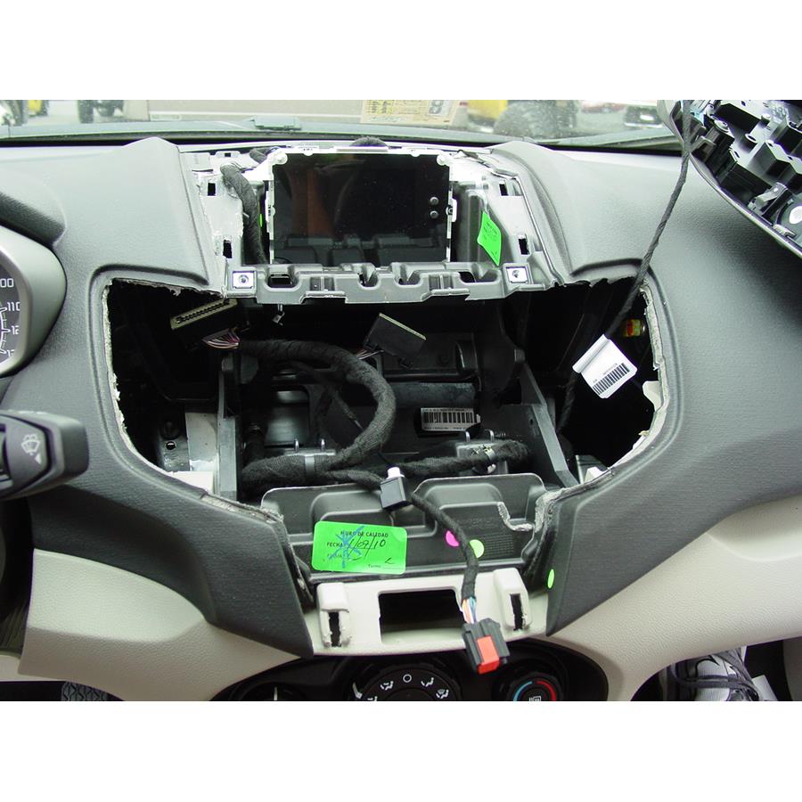 2013 Ford Fiesta Factory radio removed