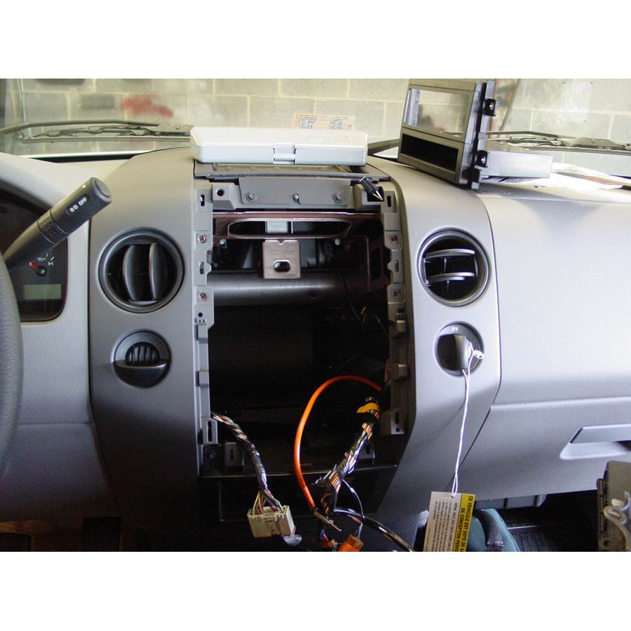 2004 Ford F-150 Factory radio removed