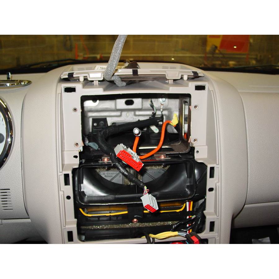 2010 Ford Explorer Factory radio removed