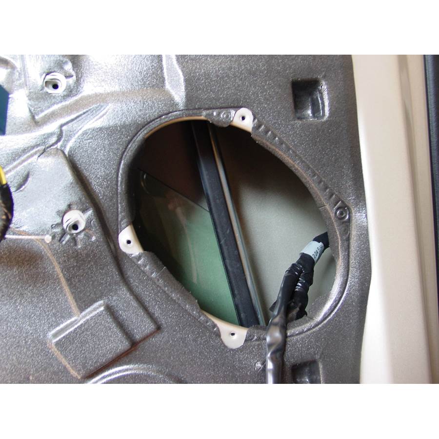 2007 Mercury Mountaineer Front speaker removed
