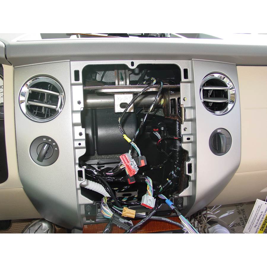 2012 Ford Expedition Factory radio removed