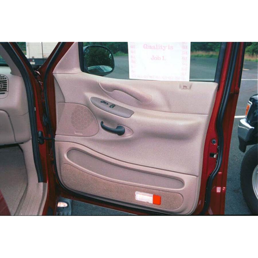 1999 Ford Expedition Front door speaker location