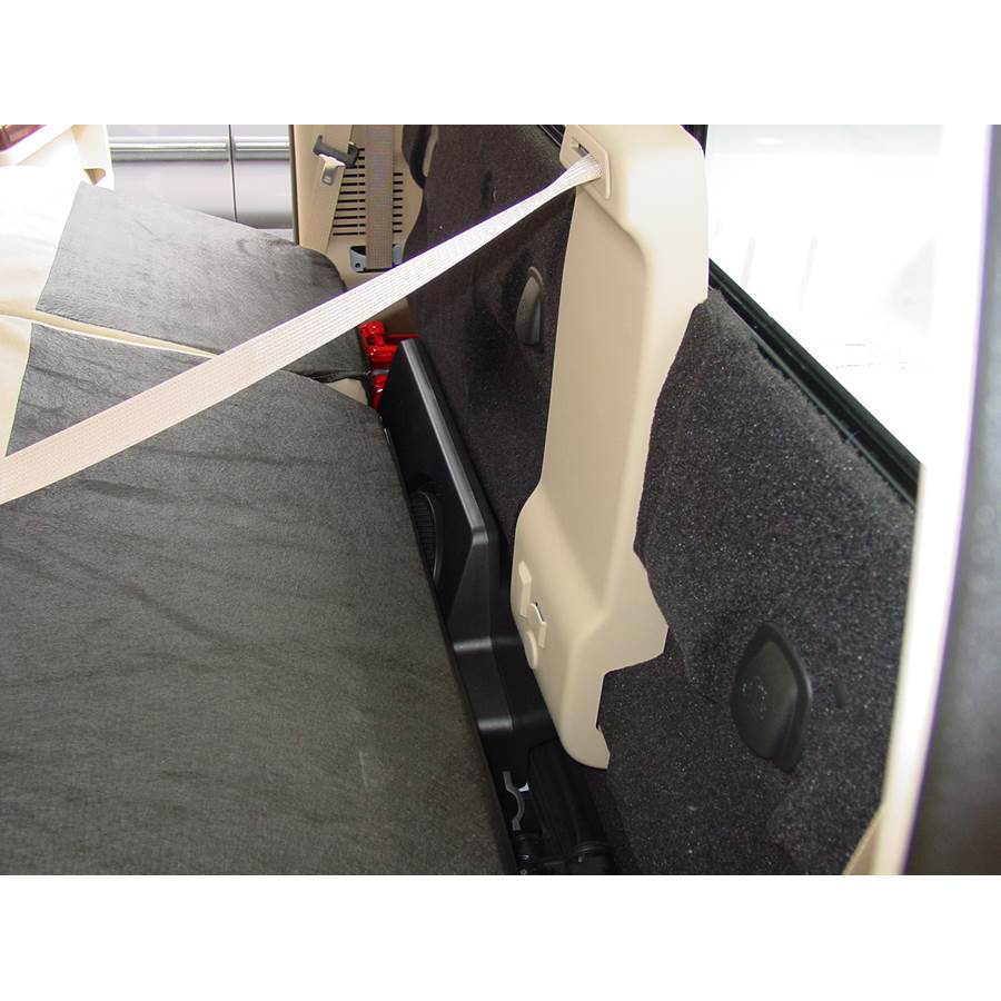 2011 Ford F-250 Factory subwoofer location