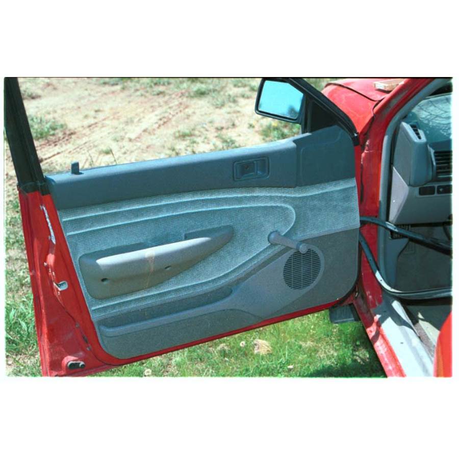 1993 Ford Escort LX Front door speaker location