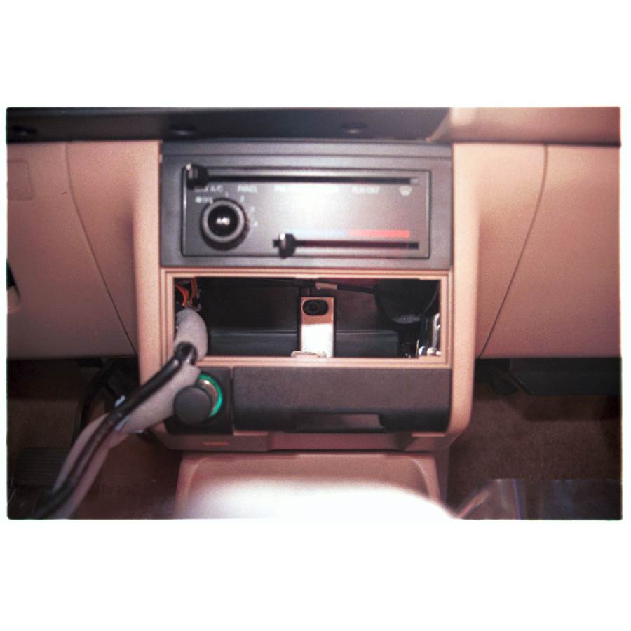 1993 Ford Escort LX Factory radio removed