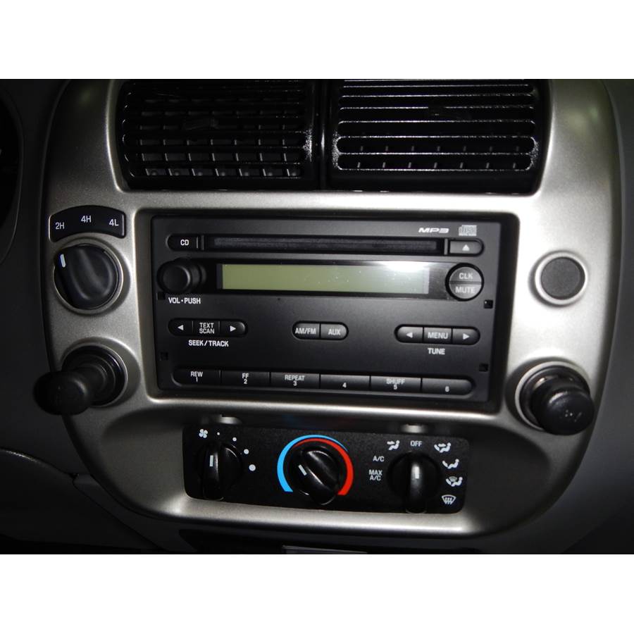 2010 Ford Ranger Other factory radio option