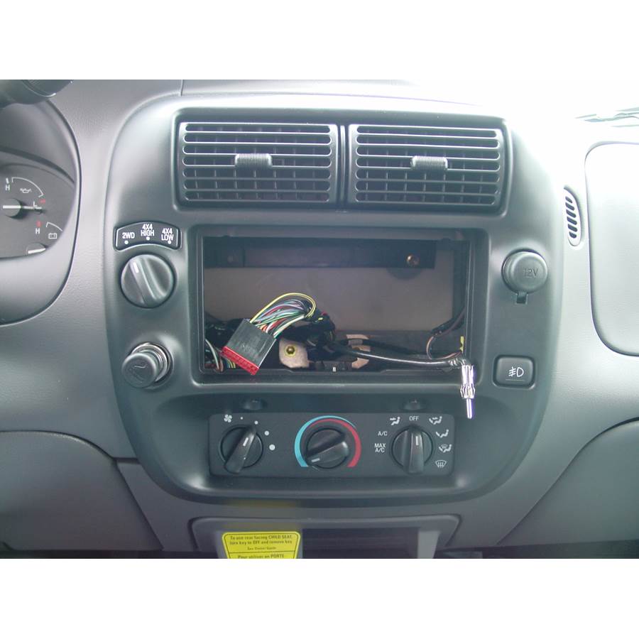 2010 Ford Ranger Factory radio removed