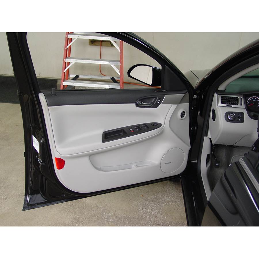 2011 Chevrolet Impala Front door speaker location