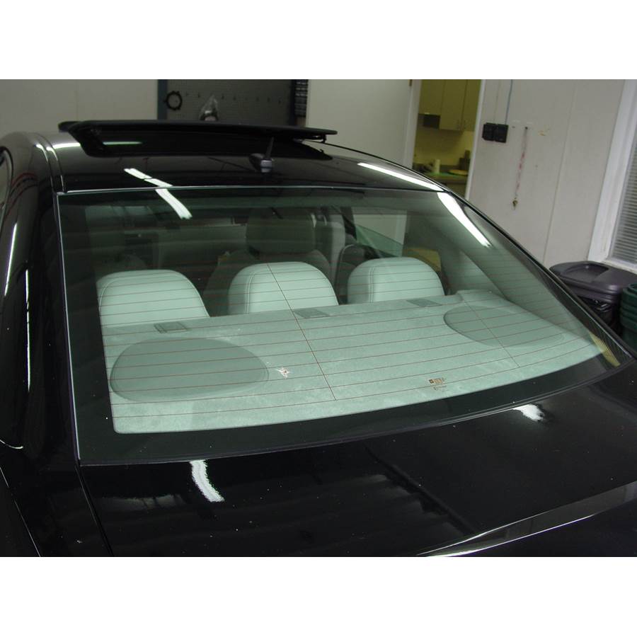 2007 Chevrolet Impala Rear deck speaker location