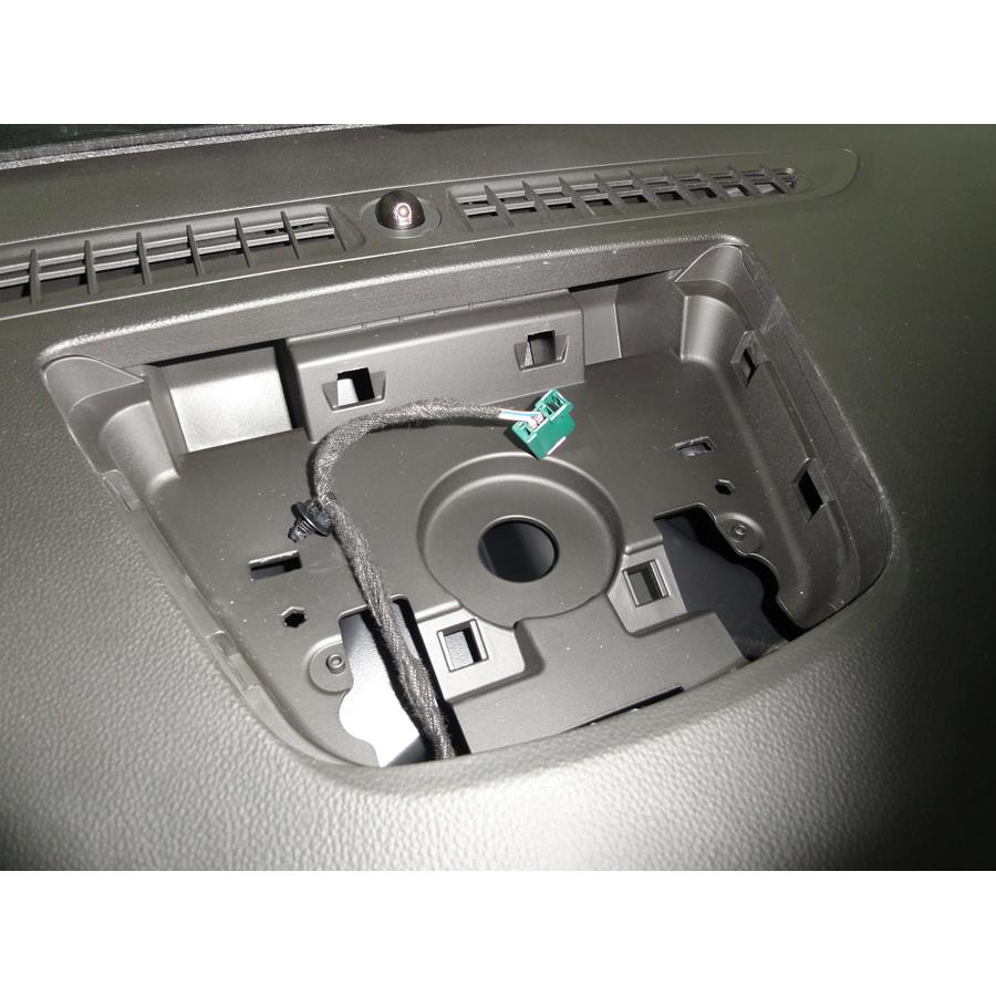 2015 Chevrolet Cruze Center dash speaker removed