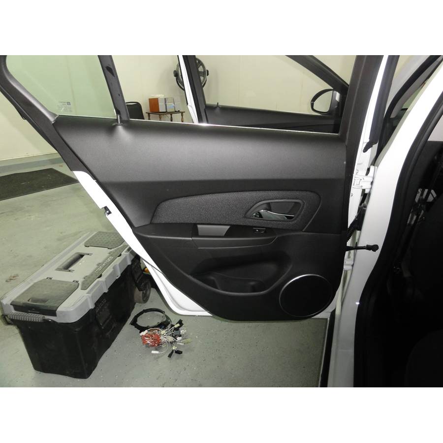2013 Chevrolet Cruze Rear door speaker location