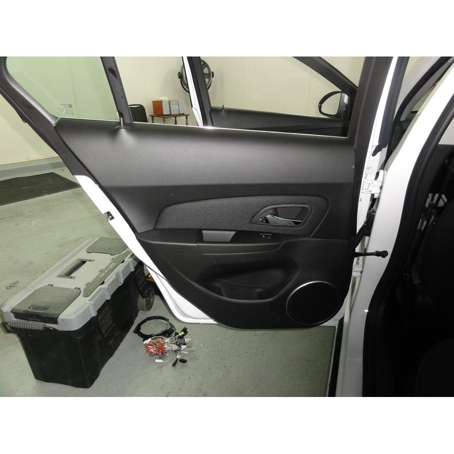 2015 Chevrolet Cruze Rear door speaker location