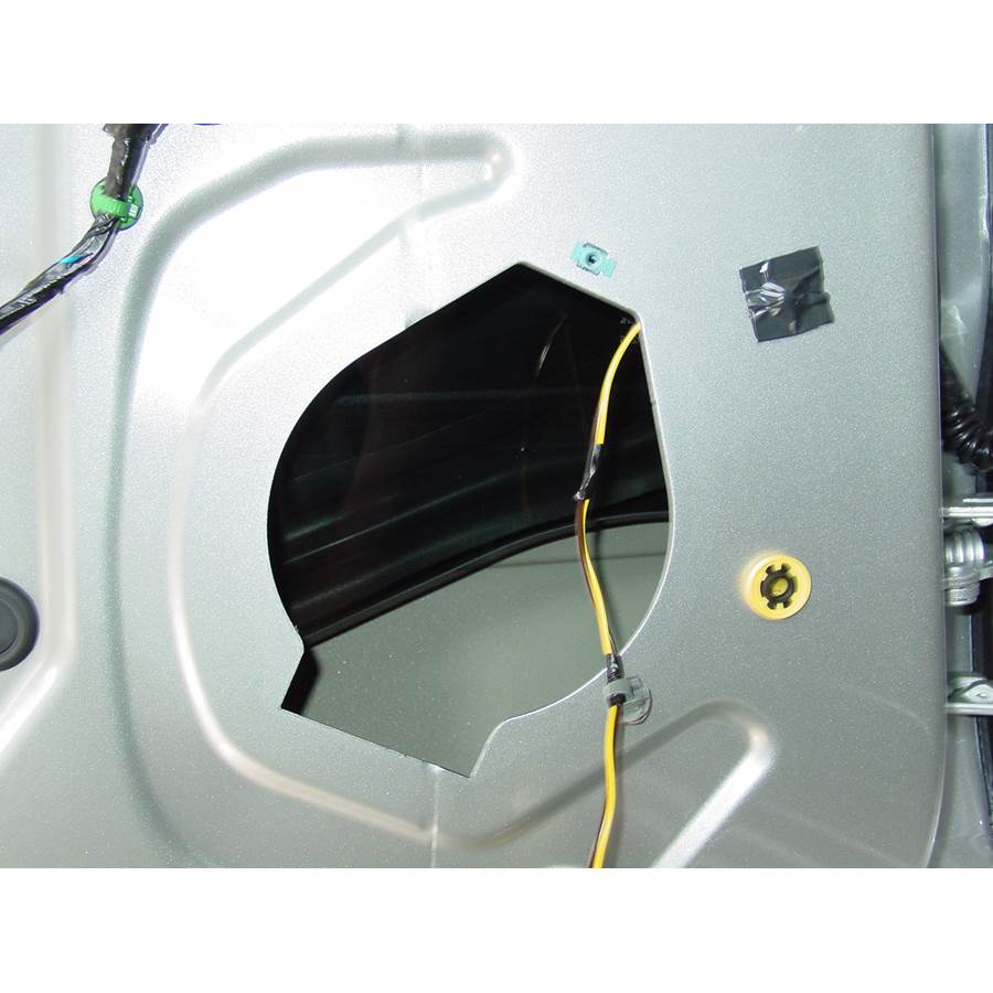 2010 Chevrolet Traverse Rear door speaker removed
