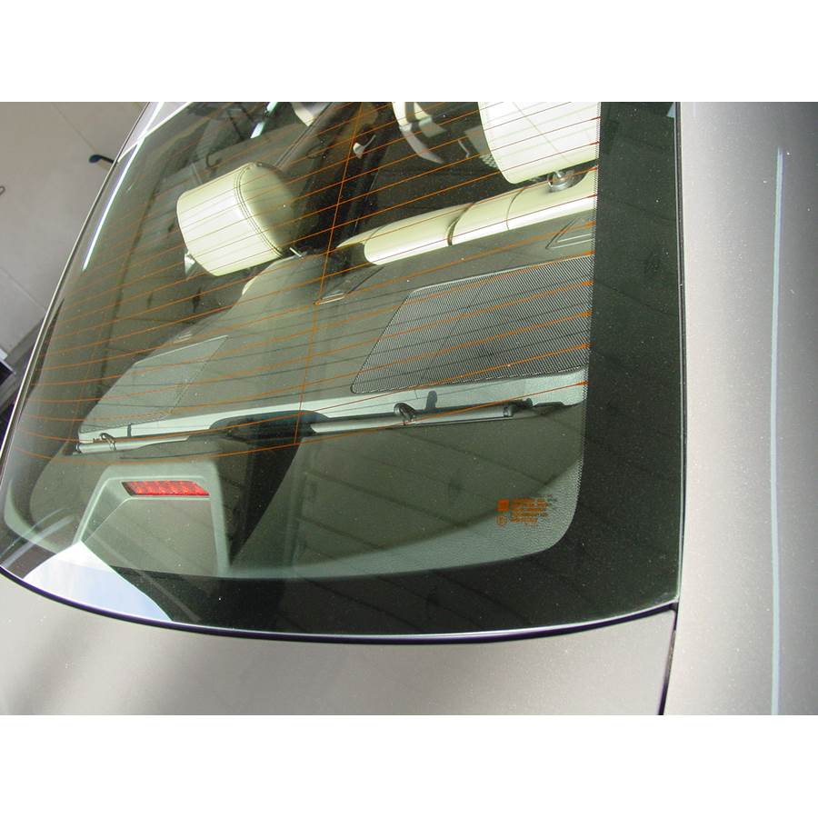 2011 Chevrolet Malibu Rear deck speaker location