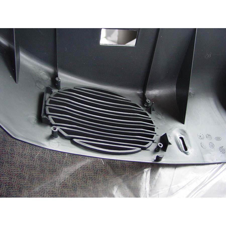 2003 Chevrolet Express Rear roof speaker removed
