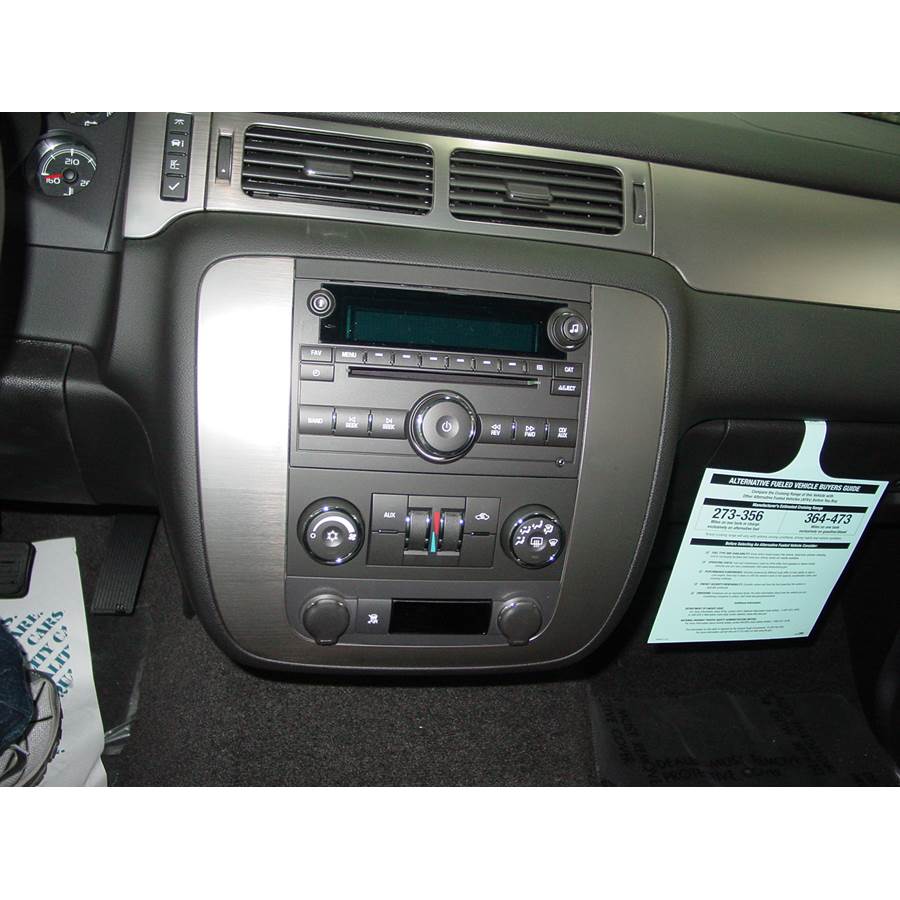 2009 Chevrolet Avalanche Factory Radio
