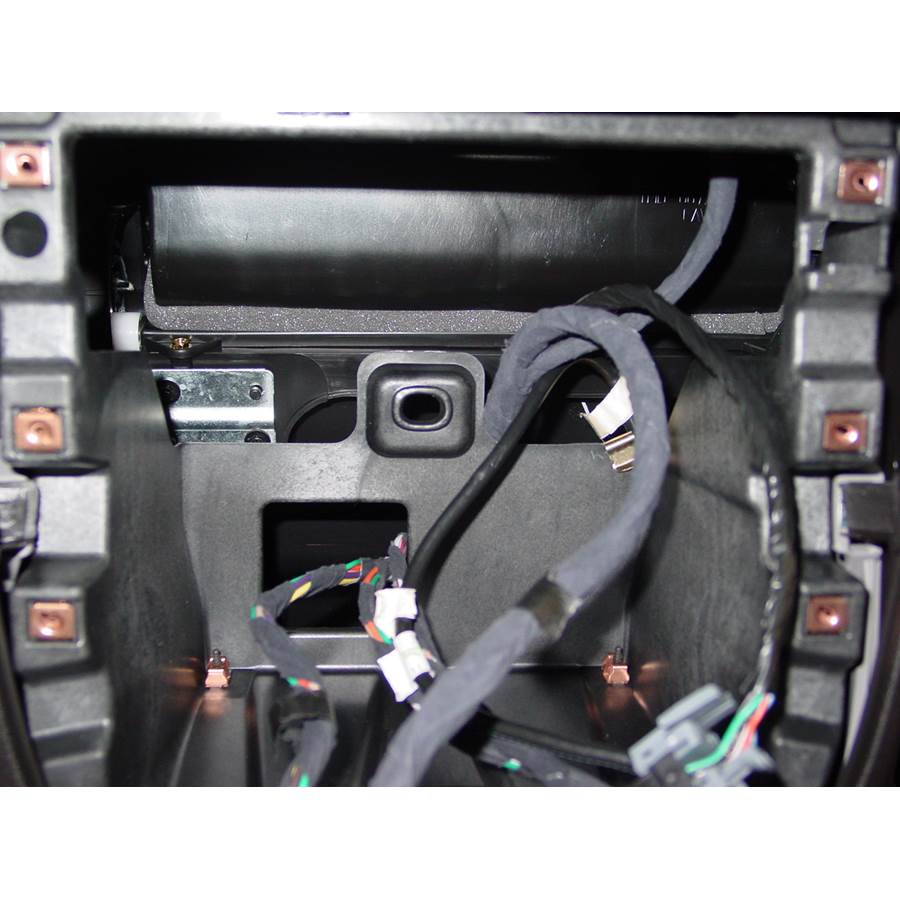 2007 Chevrolet Uplander Factory radio removed