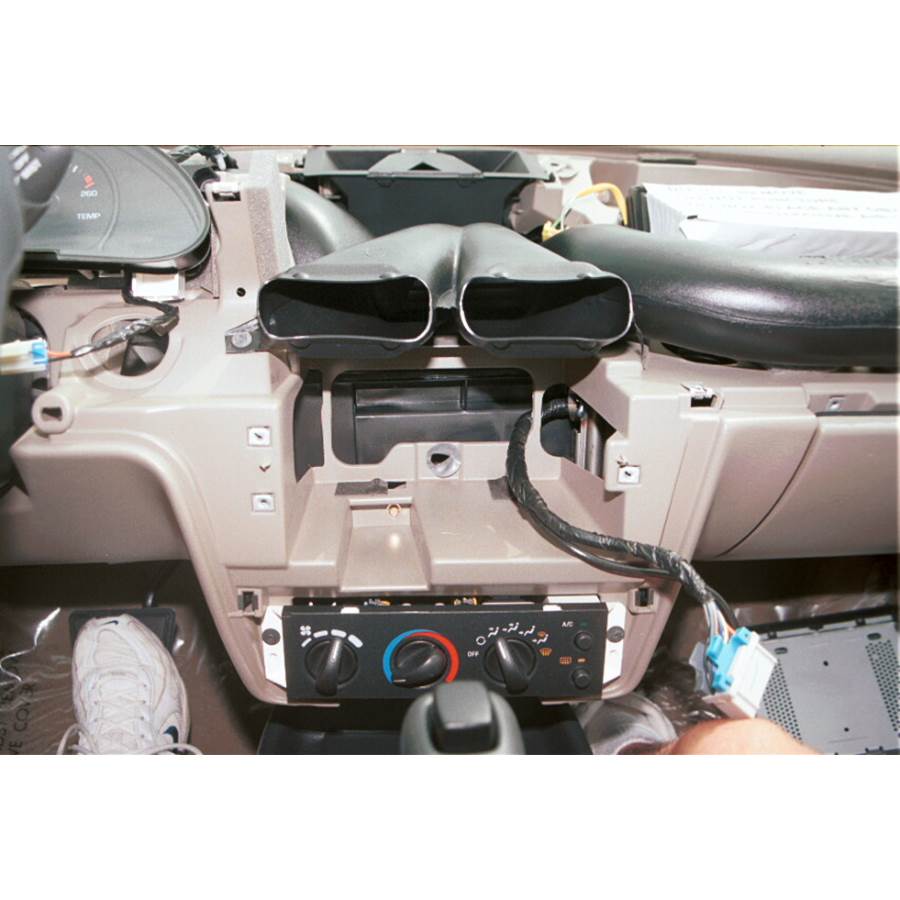 2004 Chevrolet Cavalier Factory radio removed