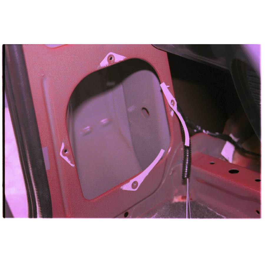 1999 Chevrolet Metro Rear side panel speaker removed