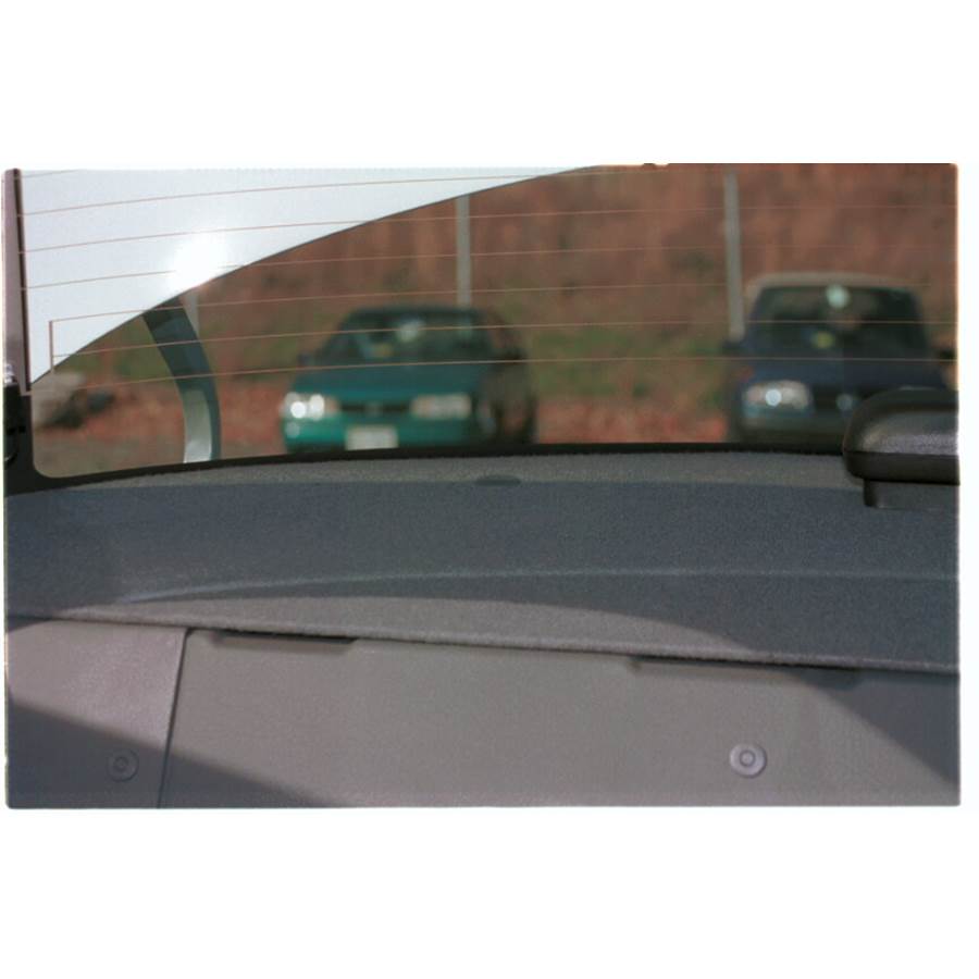 1999 Chevrolet Metro Rear deck speaker location
