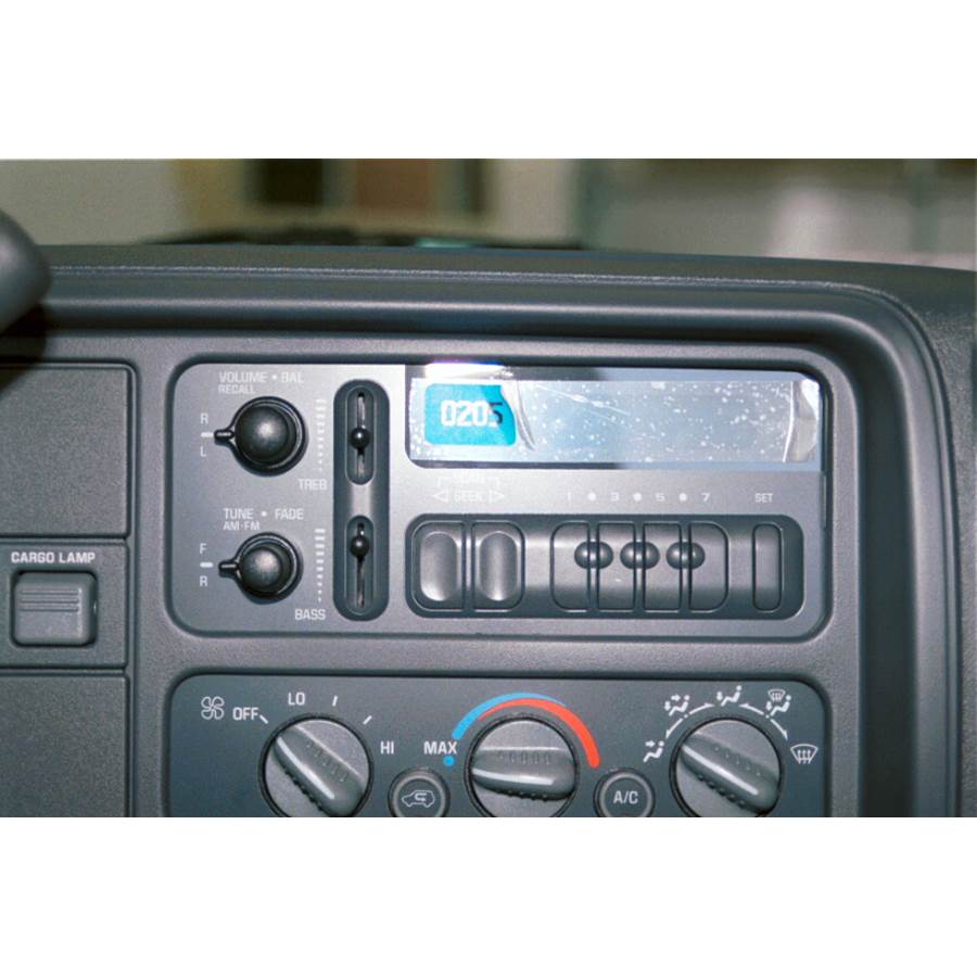 2000 GMC Sierra Classic Other factory radio option