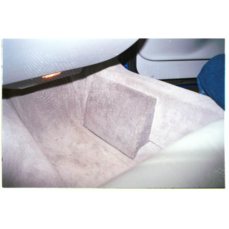 1996 Chevrolet Corvette Kick panel speaker location