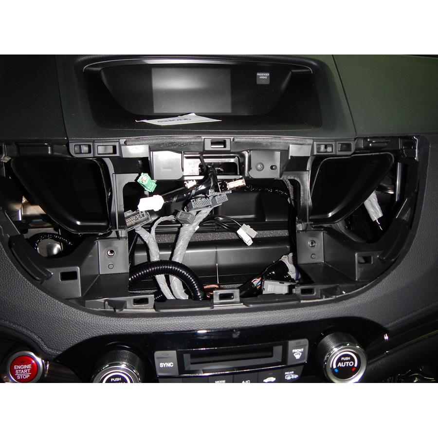2015 Honda CRV Factory radio removed
