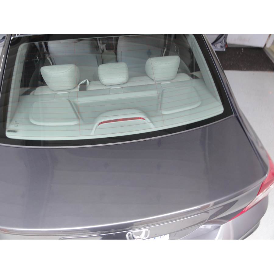 2012 Honda Civic HF Rear deck speaker location