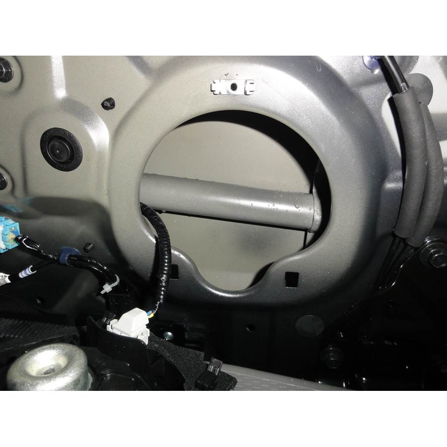 2017 Honda Odyssey LX Rear door speaker removed