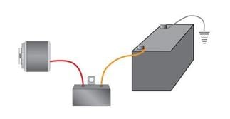 Alternator noise filter